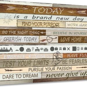 Inspirational Quotes Canvas Wall Art