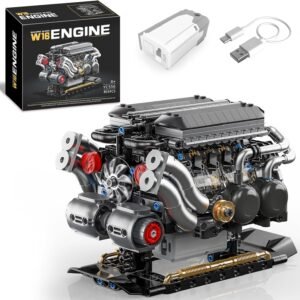 W16 Engine Building Blocks Set for Adults