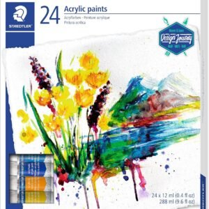 Tinta Acrilica, Staedtler 24 cores