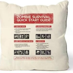 Almofada Zombie Survival Guide