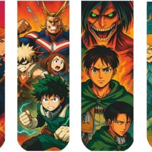 Marcadores De Página Livro Magnéticos Mangá